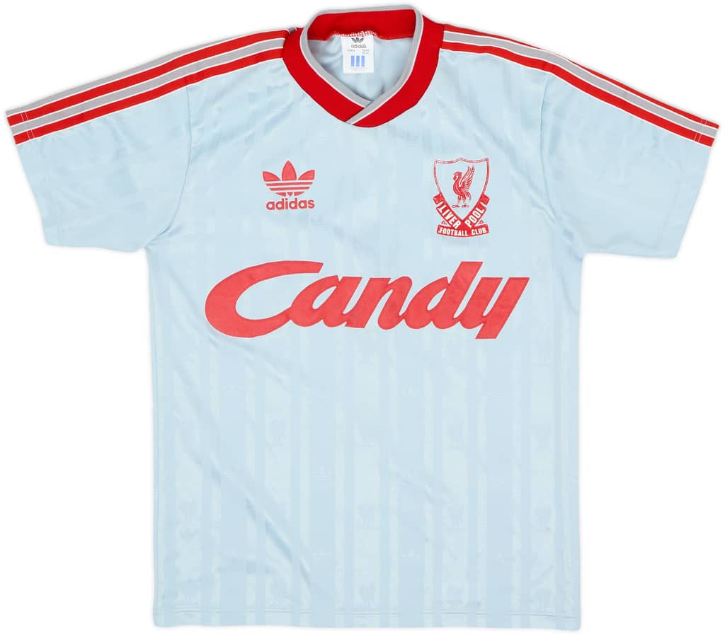 1988-89 Liverpool Camiseta Visitante - 8/10 - (S)