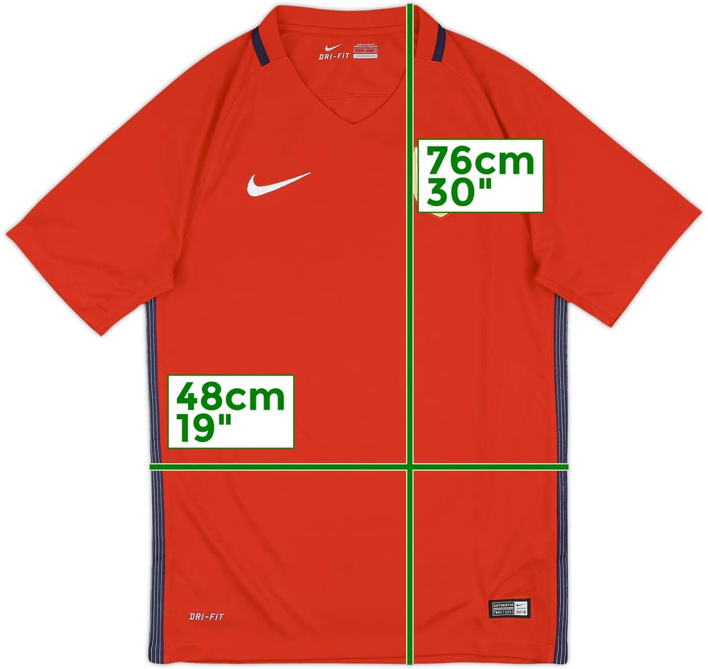 2016-18 Norway Home Shirt - 7/10 - (S)