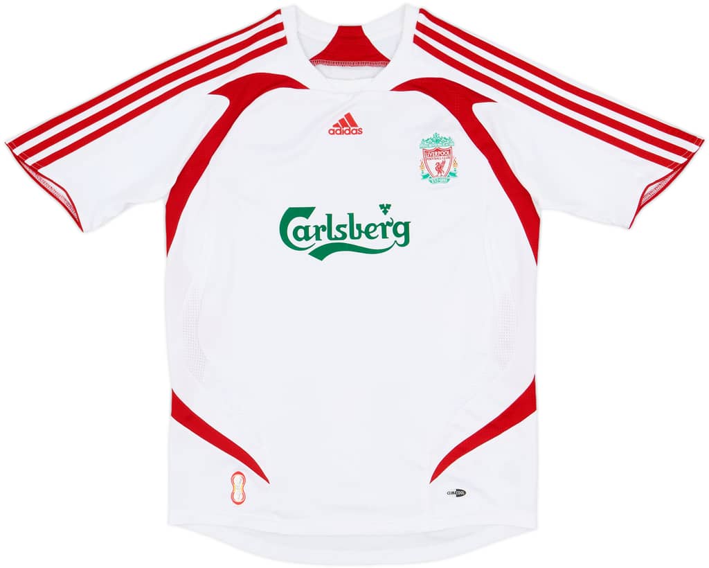 2007-08 Liverpool Away Shirt - 9/10 - (Women's S)