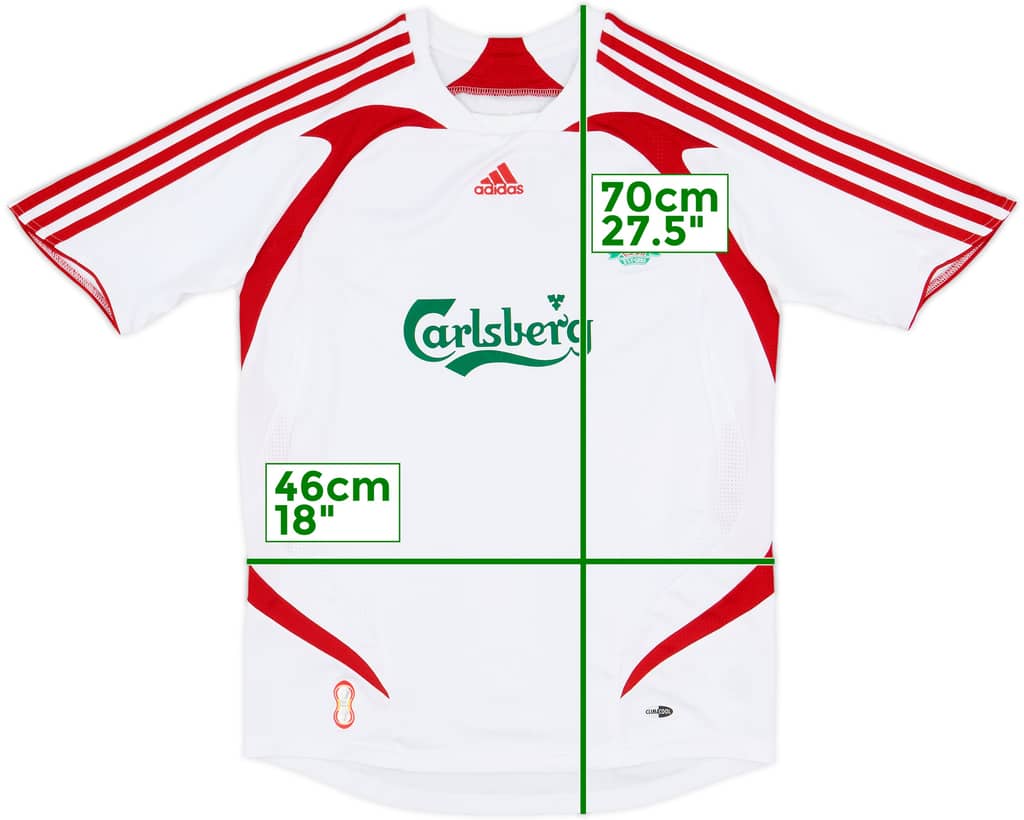 2007-08 Liverpool Away Shirt - 9/10 - (Women's S)