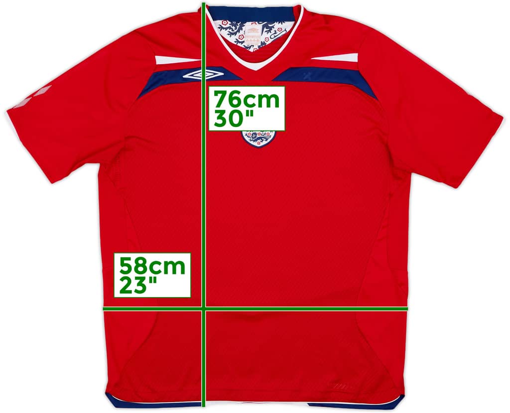 2008-10 England Away Shirt - 5/10 - (XL)