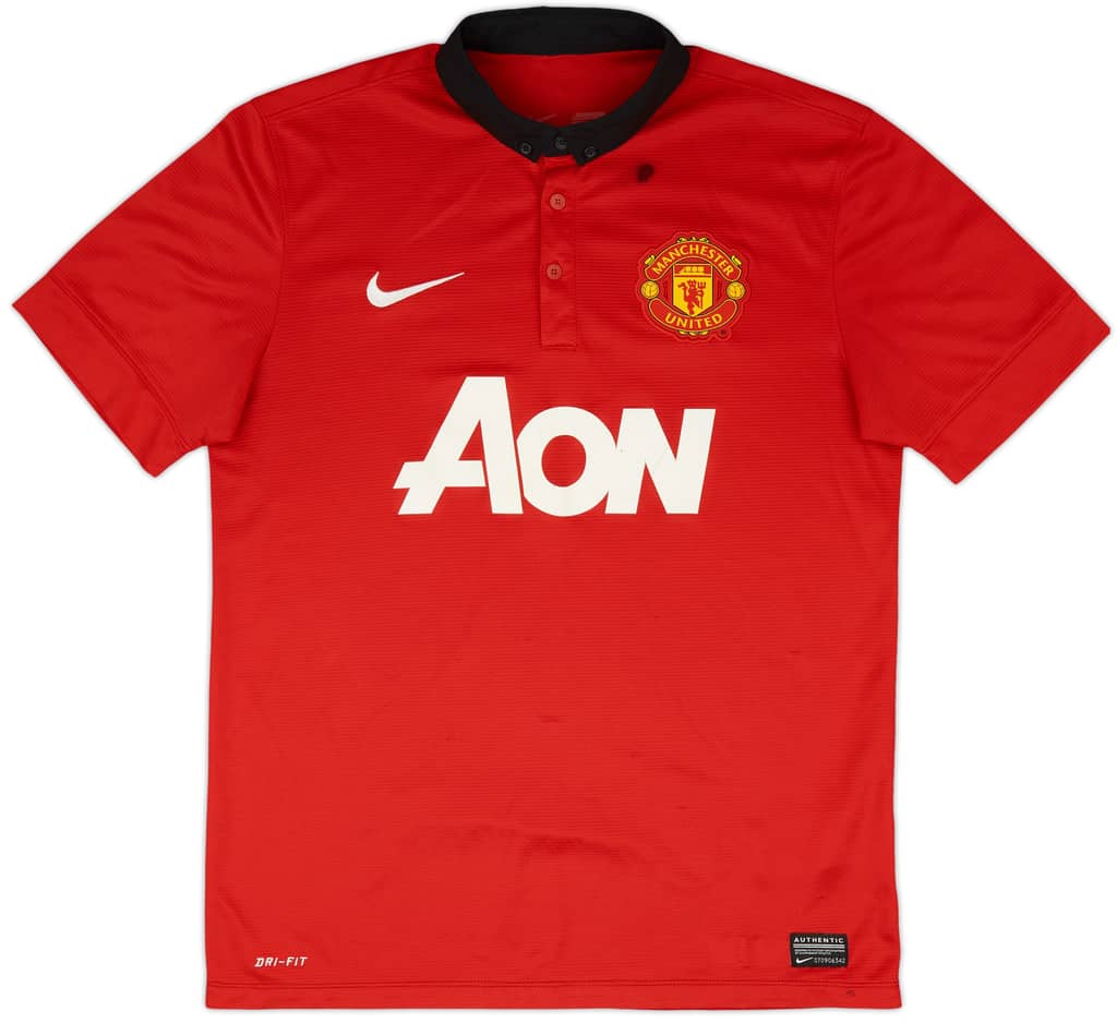 2013-14 Manchester United Home Shirt - 5/10 - (M)