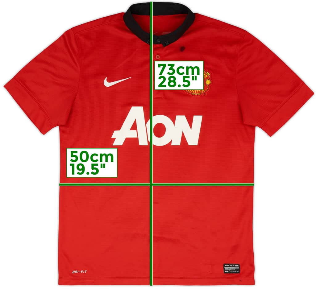 2013-14 Manchester United Home Shirt - 5/10 - (M)