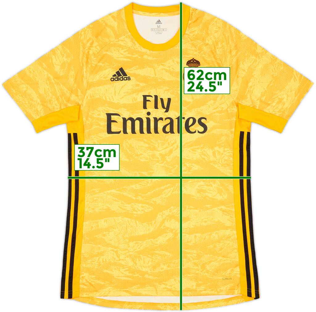 2019-20 Real Madrid S/S GK Shirt - 10/10 - (M)
