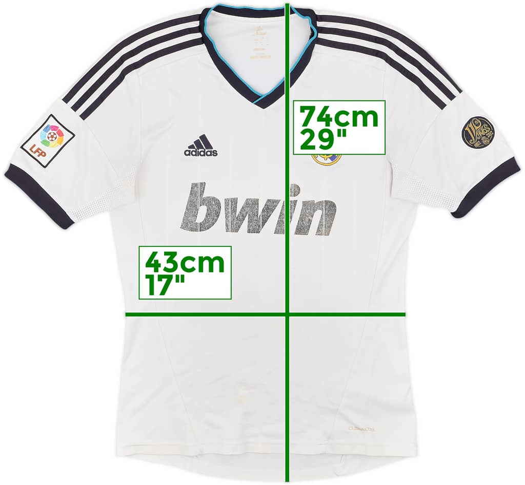 2012-13 Real Madrid Home Shirt - 4/10 - (M)