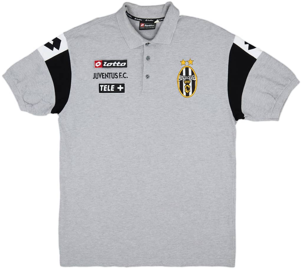 2000-01 Juventus Lotto Polo Shirt - 9/10 - (XL)