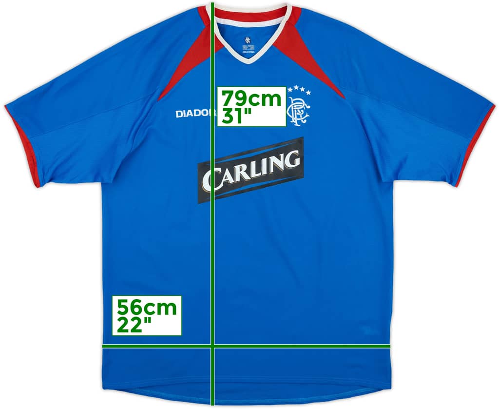 2003-05 Rangers Home Shirt - 7/10 - (L)