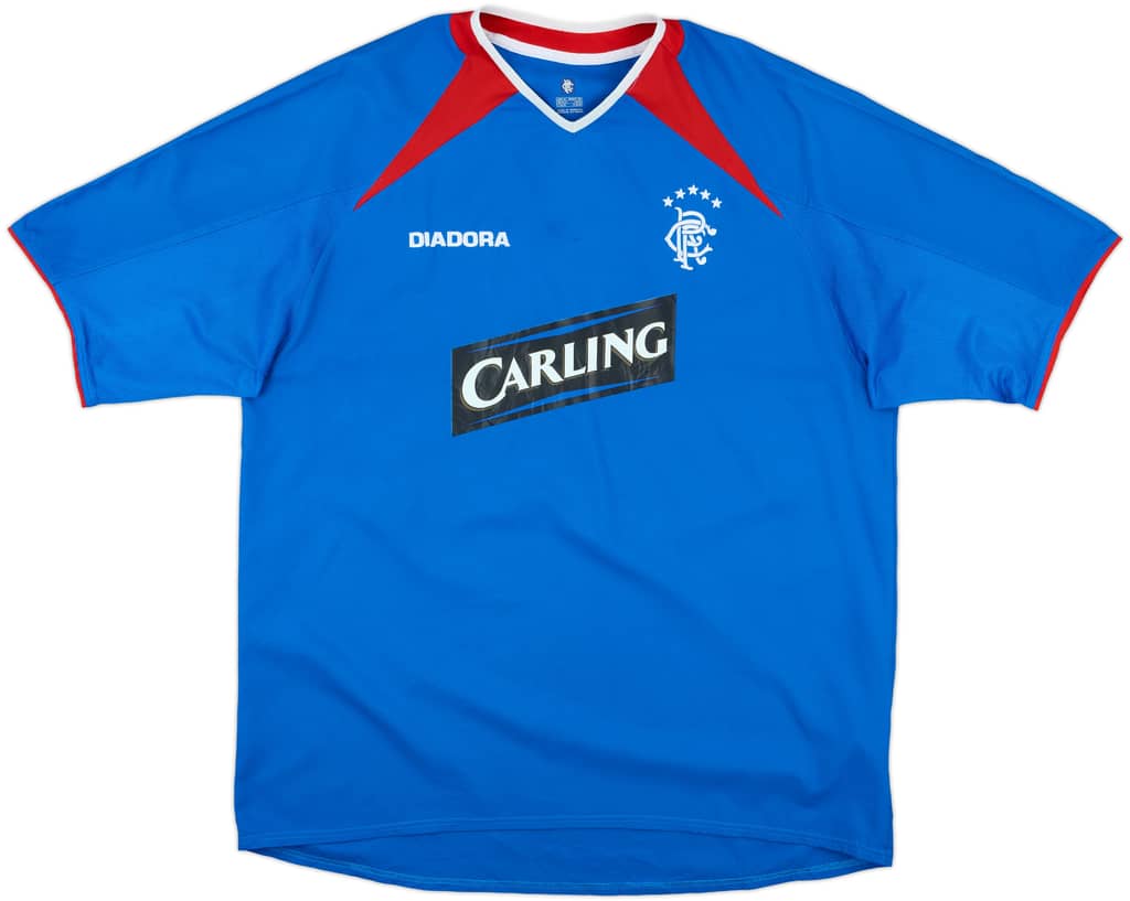 2003-05 Rangers Home Shirt Lovenkrands #26 - 4/10 - (XL)