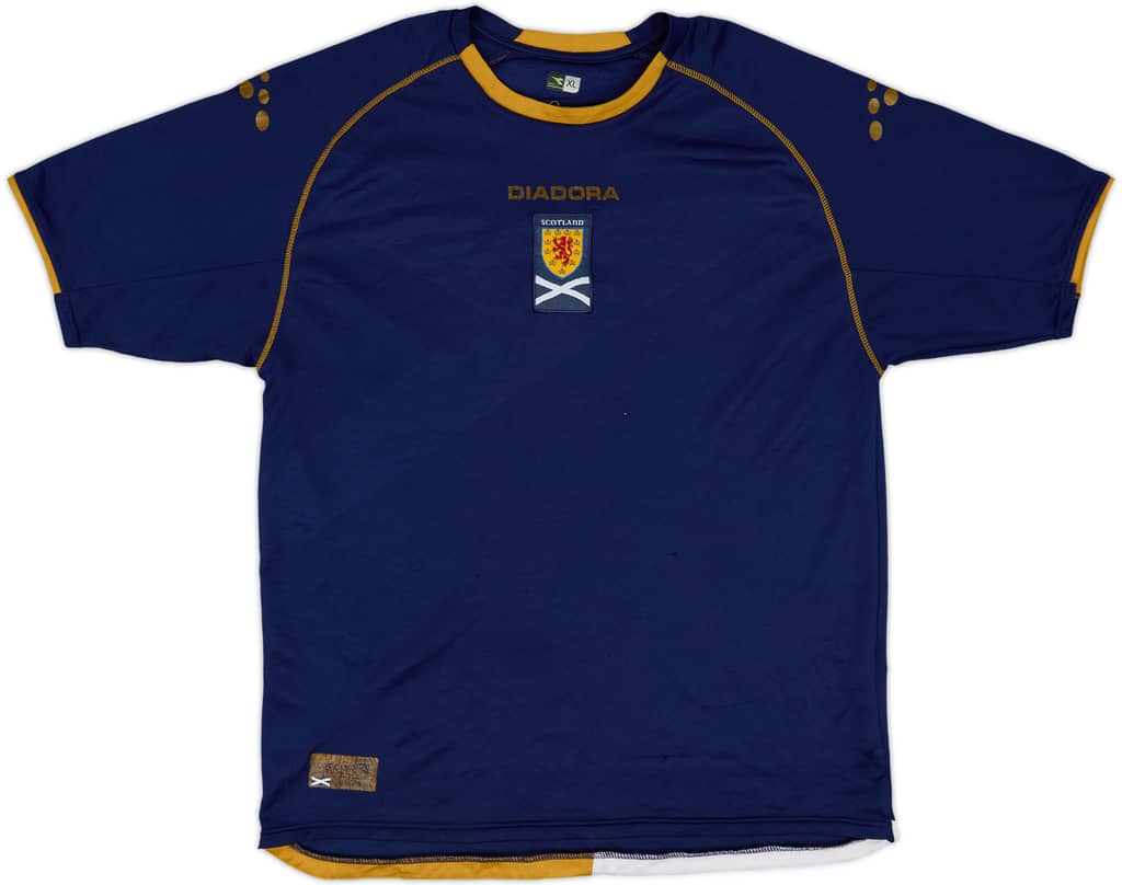 2007-08 Scotland Home Shirt - 6/10 - (XL)