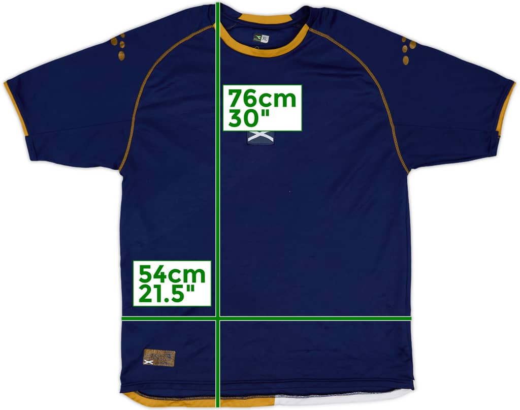 2007-08 Scotland Home Shirt - 6/10 - (XL)