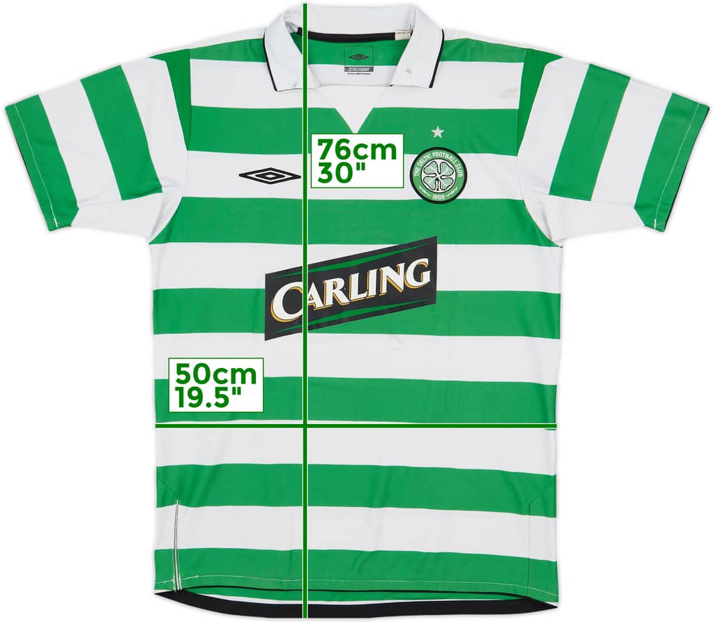 2004-05 Celtic Home Shirt - 5/10 - (M)