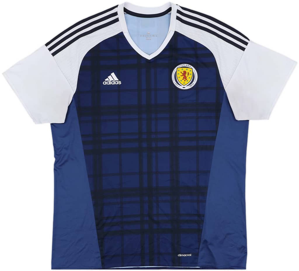 2015-17 Scotland Home Shirt - 7/10 - (XL)