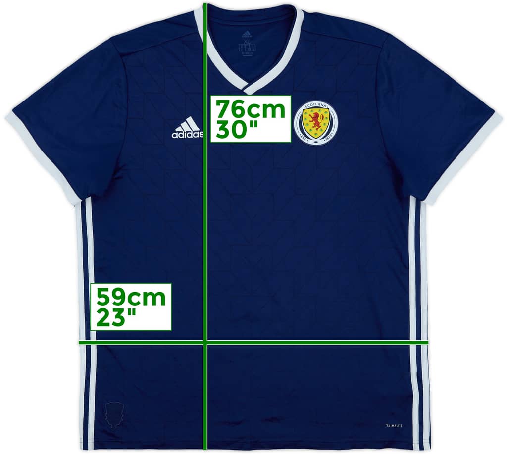 2017-19 Scotland Home Shirt - 9/10 - (XL)