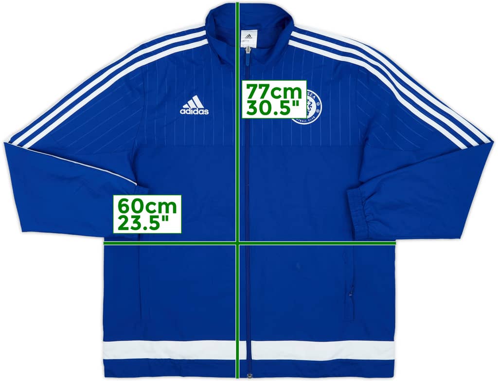 2015-16 Chelsea adidas Track Jacket - 9/10 - (L)