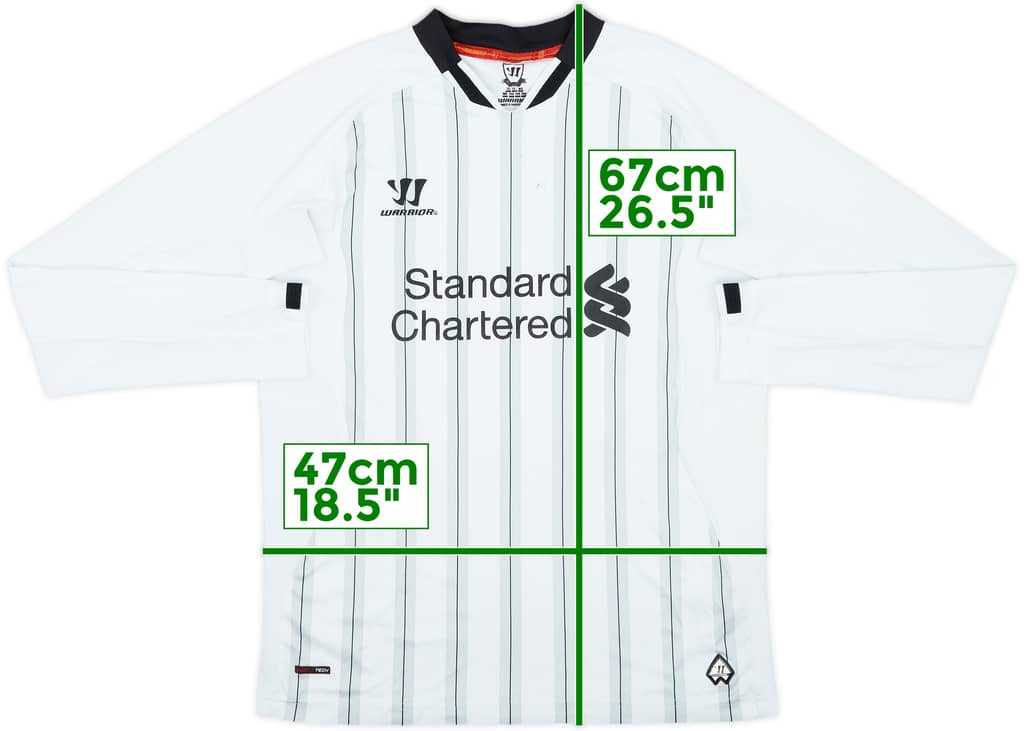 2013-14 Liverpool GK Shirt - 7/10 - (XL.Boys)