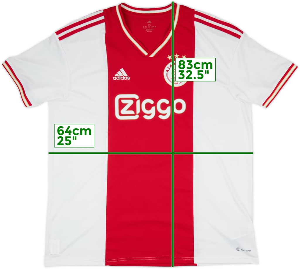 2022-23 Ajax Home Shirt - 7/10 - (XXL)