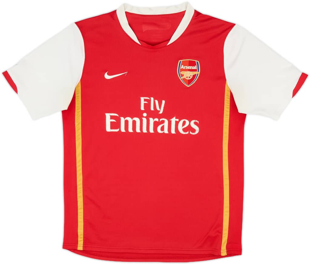 2006-08 Arsenal Home Shirt - 5/10 - (XL.Boys)