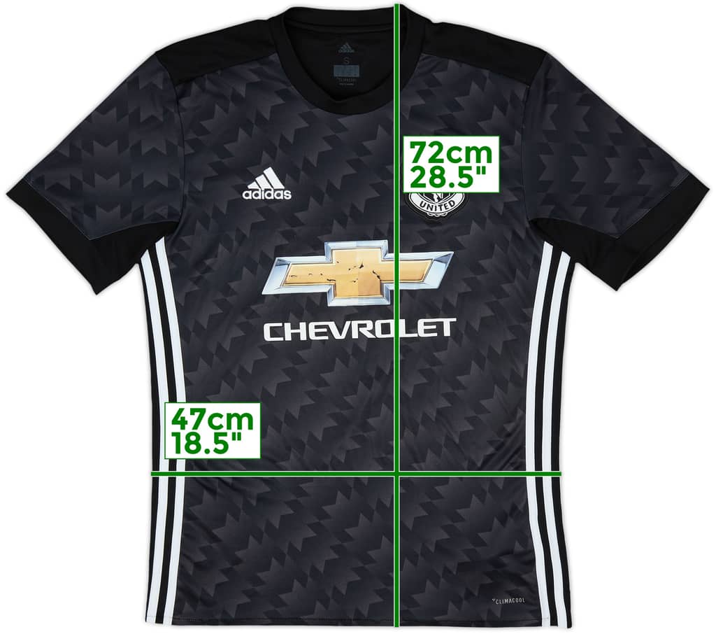2017-18 Manchester United Away Shirt - 5/10 - (S)