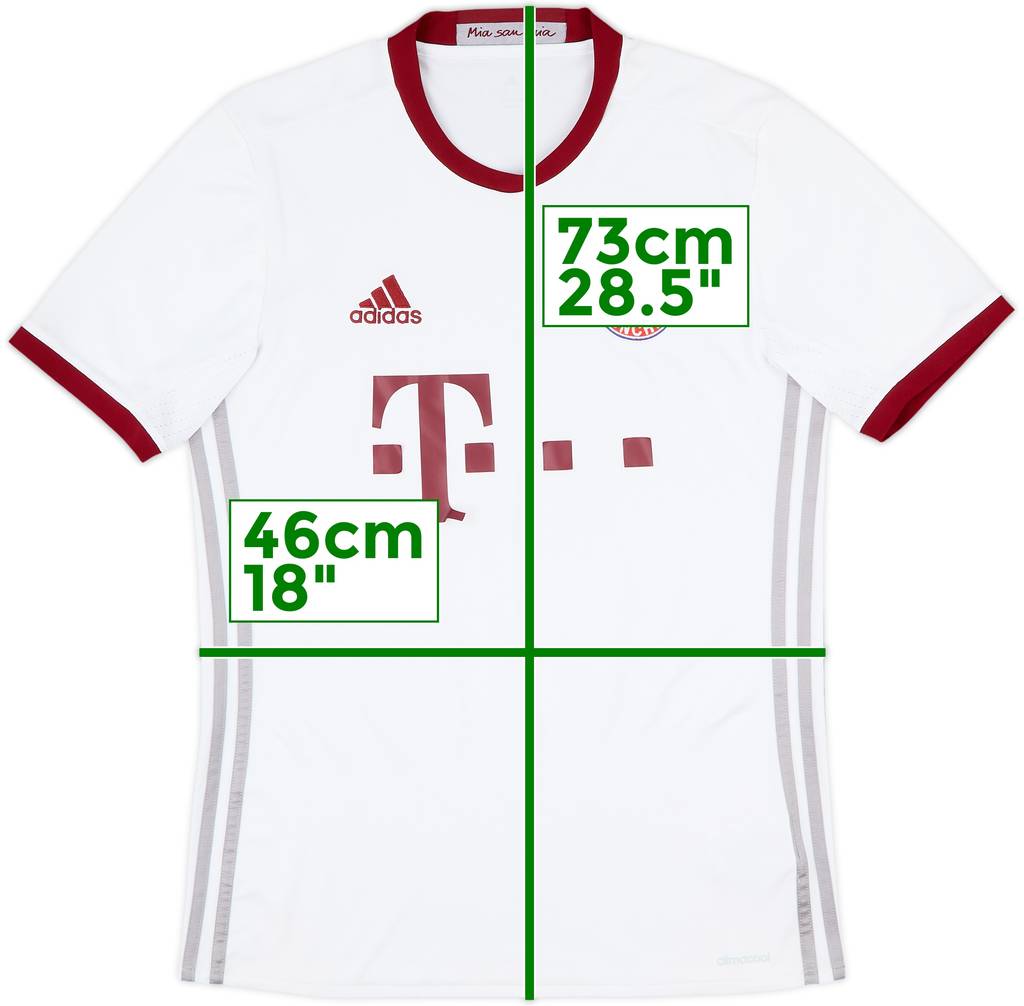 2016-17 Bayern Munich Third Shirt - 4/10 - (S)