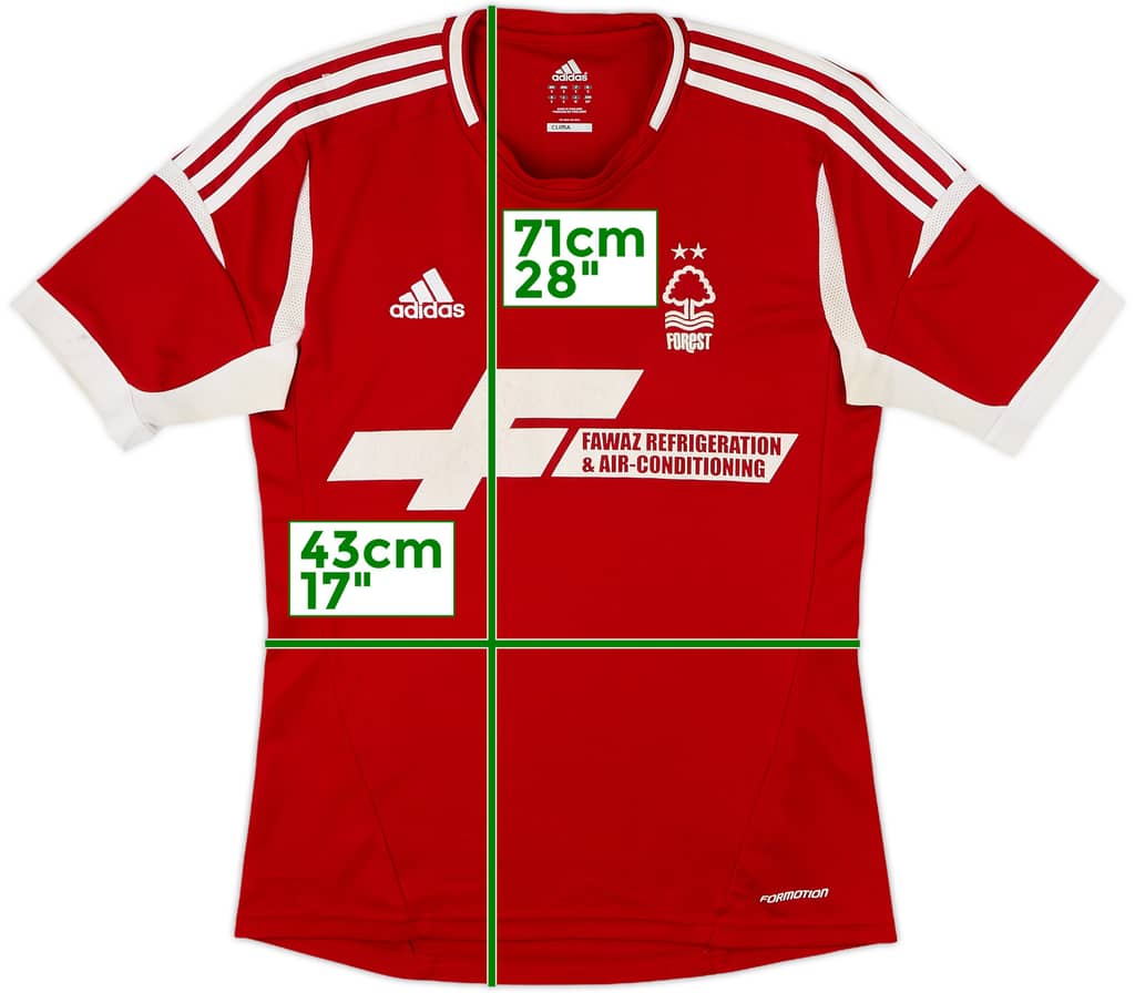 2013-14 Nottingham Forest Home Shirt - 7/10 - (S)