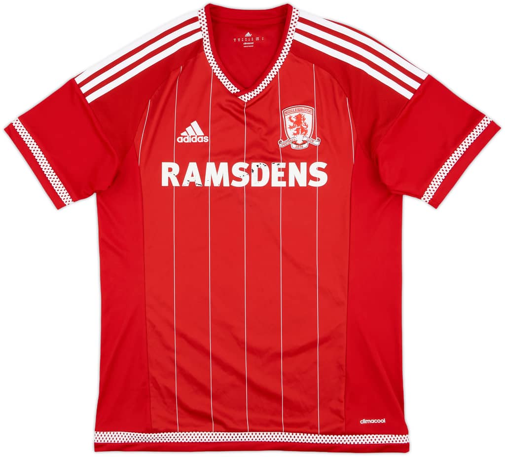 2015-16 Middlesbrough Home Shirt - 6/10 - (M)