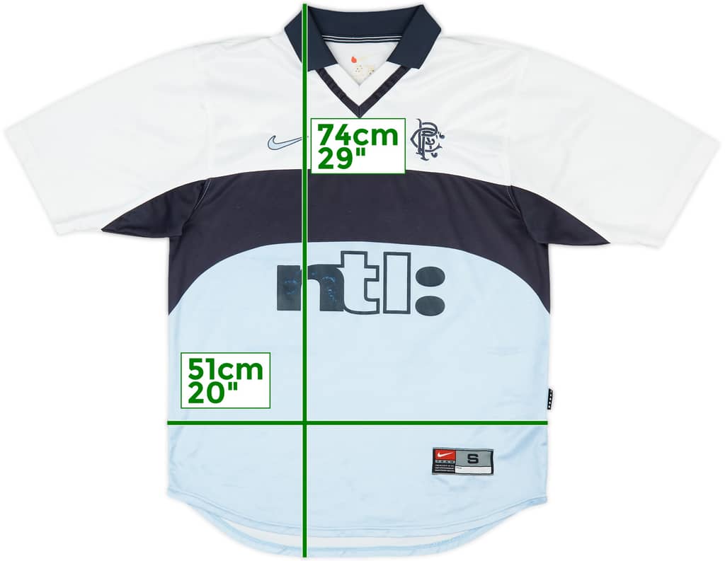 1999-00 Rangers Away Shirt - 5/10 - (S)