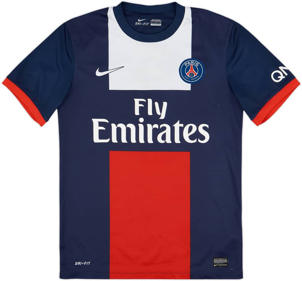 2013-14 Paris Saint-Germain Home Shirt - 4/10 - (S)