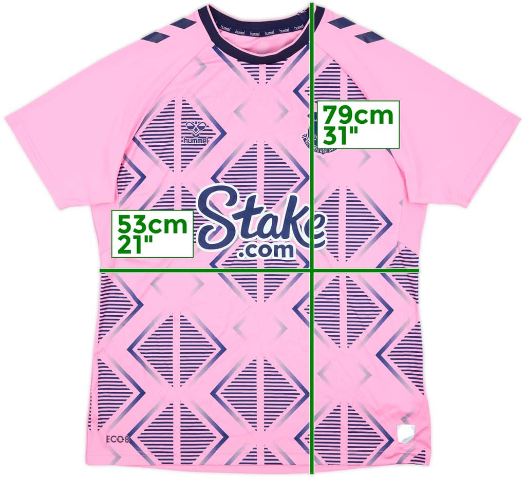 2022-23 Everton Away Shirt - 8/10 - (L)