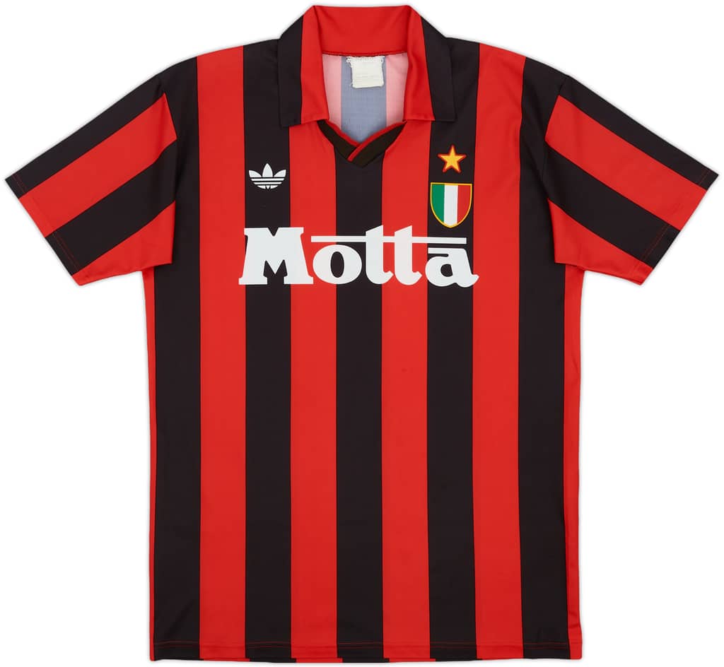 1992-93 AC Milan Home Shirt - 9/10 - (S)