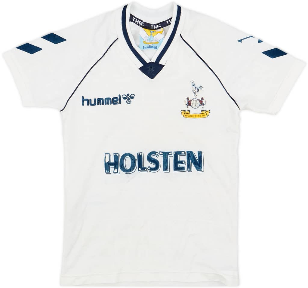 1989-91 Tottenham Home Shirt - 6/10 - (M.Boys)