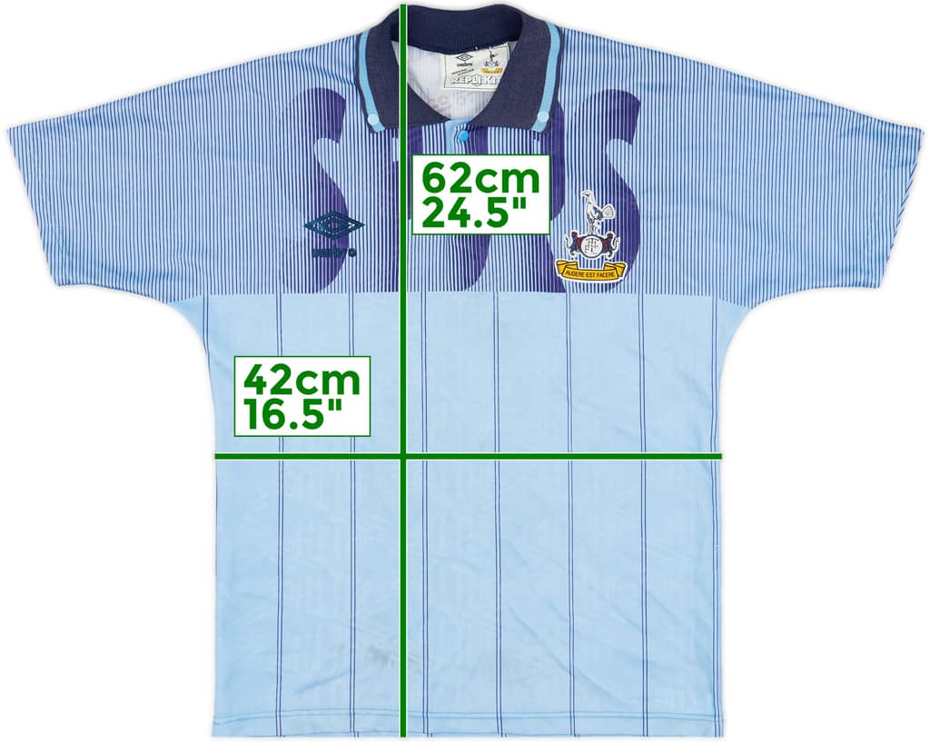 1991-94 Tottenham Third Shirt - 6/10 - (L.Boys)