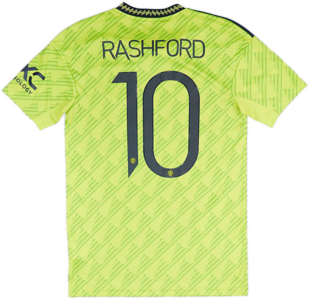 2022-23 Manchester United Third Shirt Rashford #10 - 6/10 - (S)