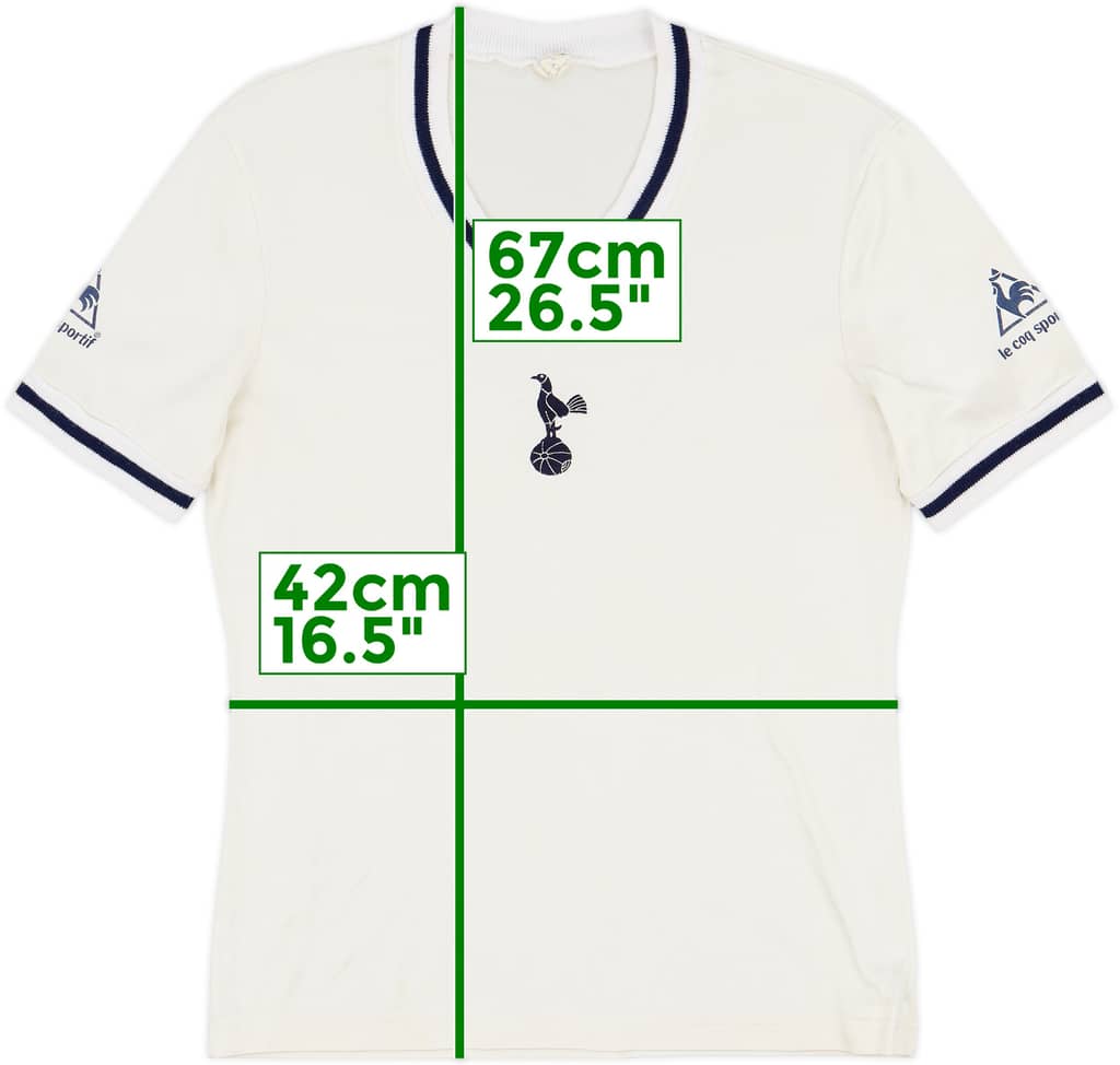 1980-82 Tottenham Home Shirt - 8/10 - (S)