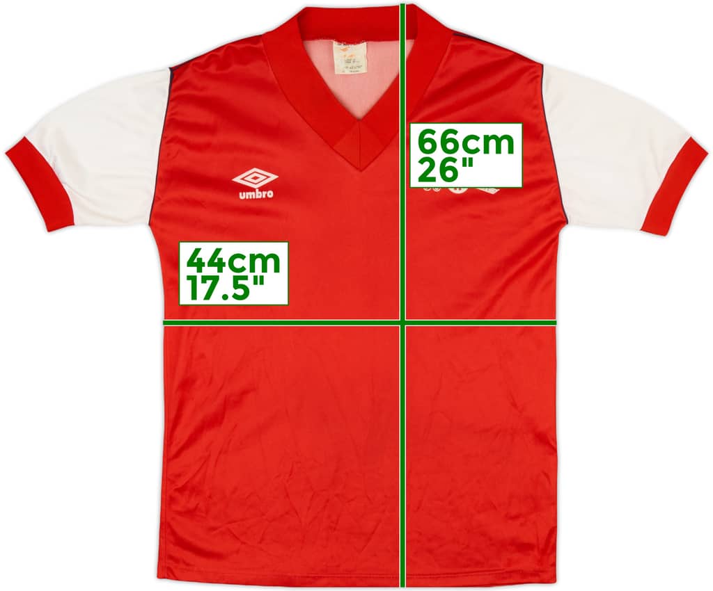 1982-84 Arsenal Home Shirt - 8/10 - (S)