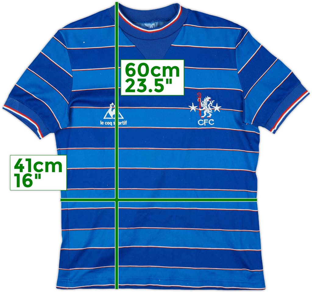 1983-85 Chelsea Home Shirt - 6/10 - (Y)