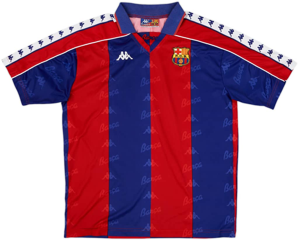 1992-95 Barcelona Home Shirt - 7/10 - (L)