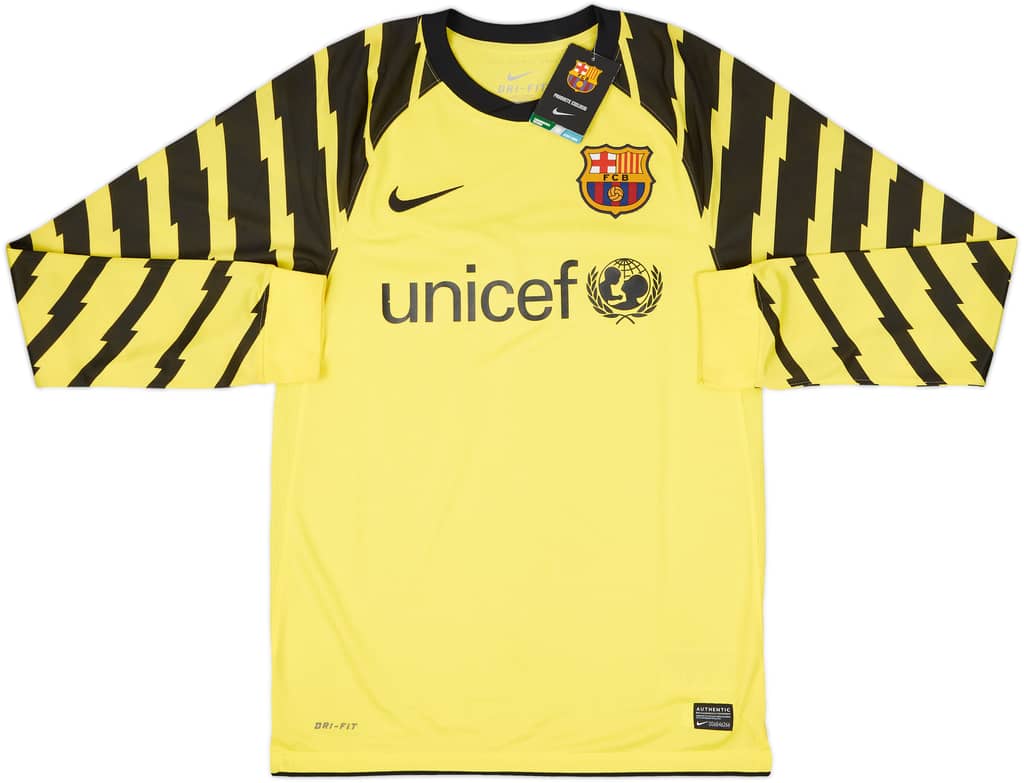 2010-11 Barcelona GK Shirt (S)