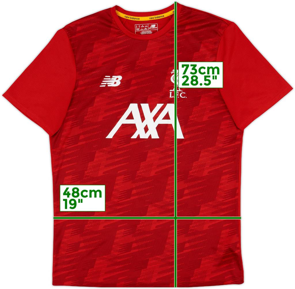 2019-20 Liverpool New Balance Training Shirt - 7/10 - (M)