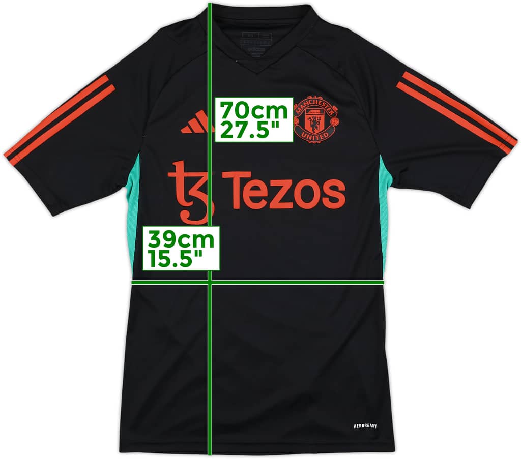 2022-23 Manchester United adidas Training Shirt - 9/10 - (XS)