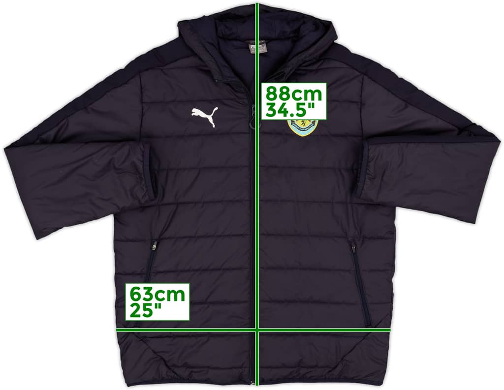 2016-17 Burnley Puma Padded Bench Coat - 8/10 - (L)