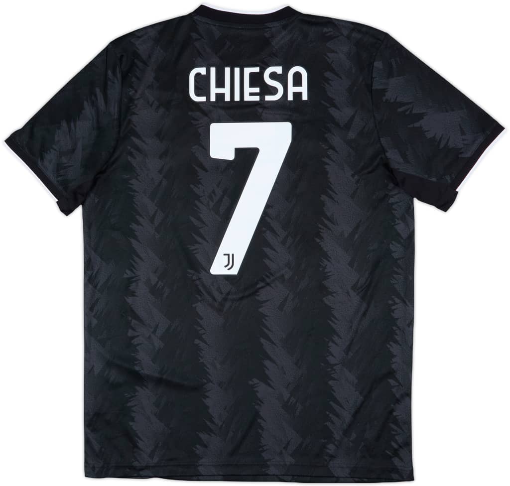 2022-23 Juventus Away Shirt Chiesa #7 - 9/10 - (L)