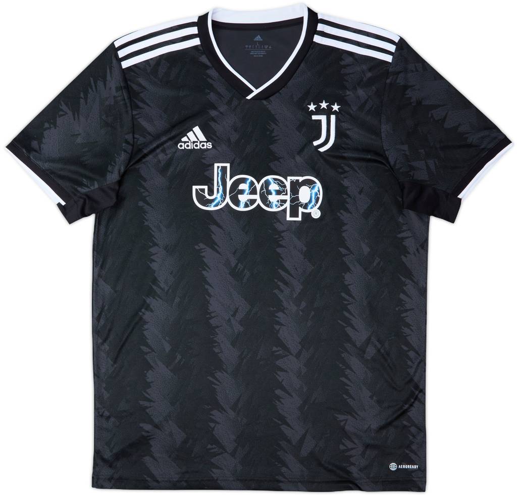 2022-23 Juventus Away Shirt Chiesa #7 - 9/10 - (L)