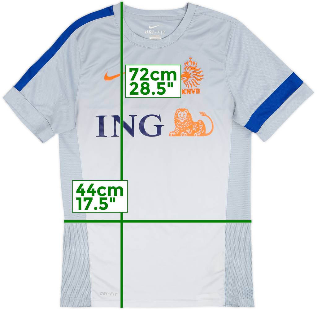 2013-14 Netherlands Nike Training Shirt - 9/10 - (S)