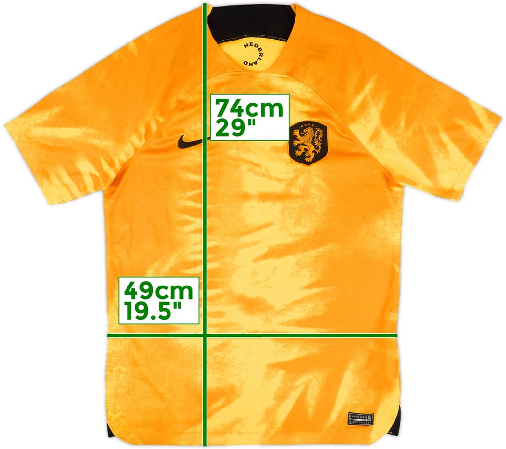 2022-23 Netherlands Home Shirt - 8/10 - (M)