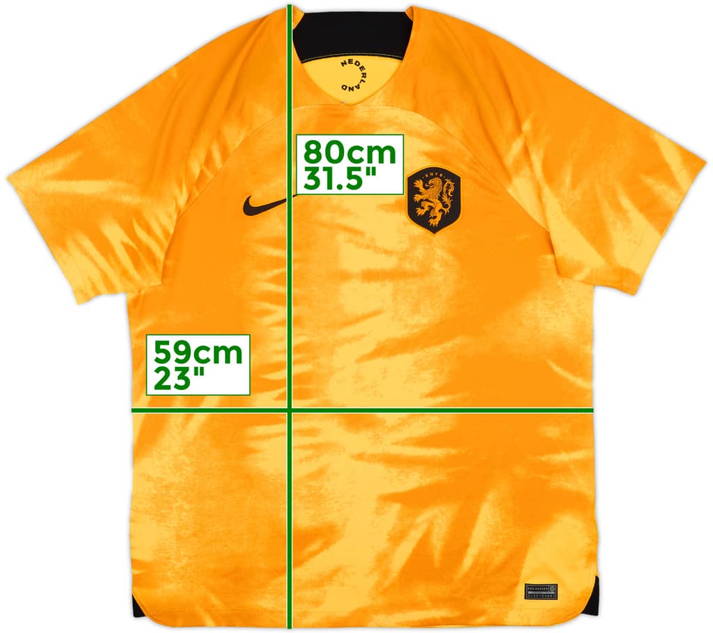 2022-23 Netherlands Home Shirt - 10/10 - (XL)