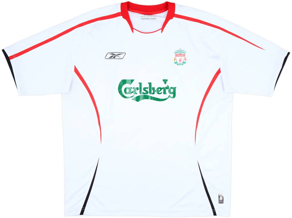 2005-06 Liverpool Away Shirt - 5/10 - (XL)