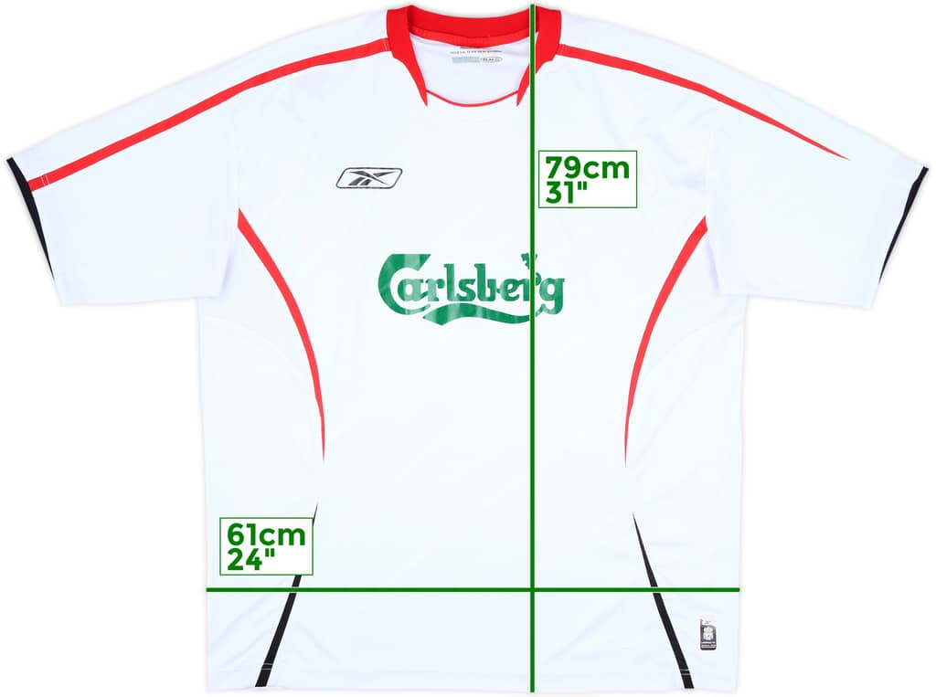 2005-06 Liverpool Away Shirt - 5/10 - (XL)