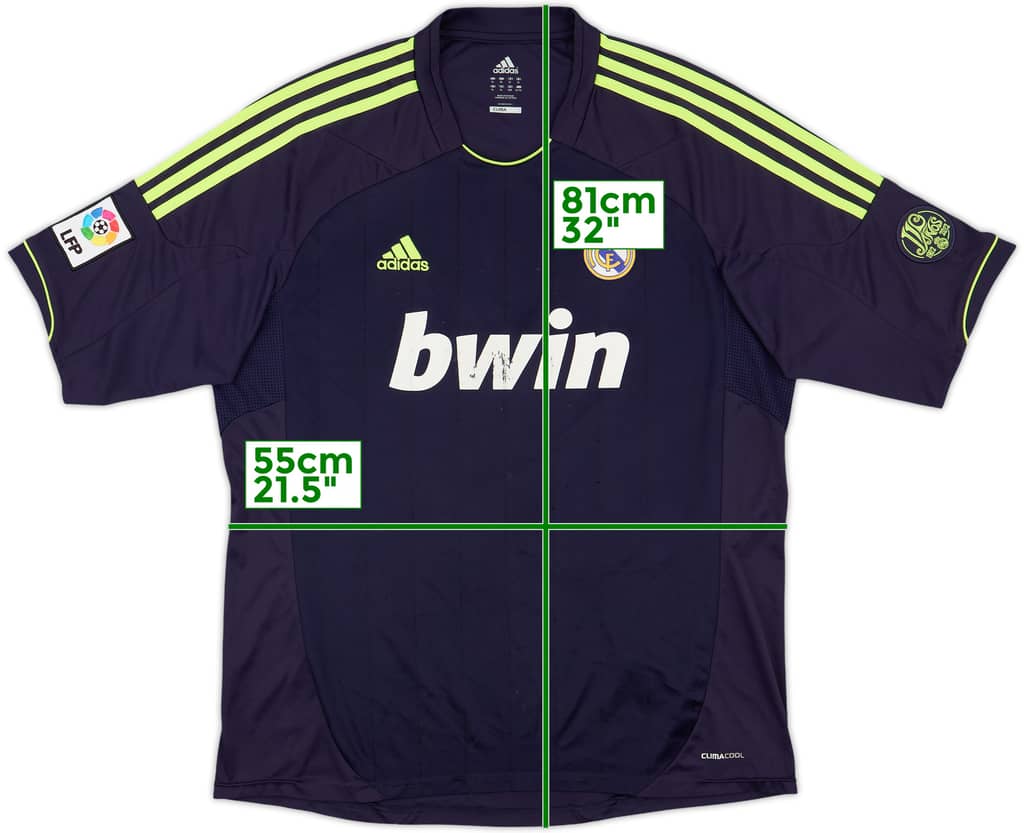 2012-13 Real Madrid Away Shirt - 5/10 - (XL)