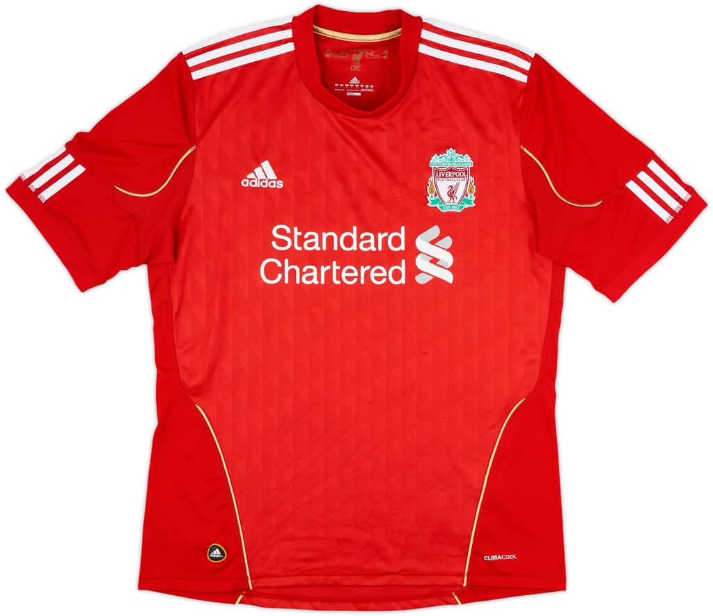 2010-12 Liverpool Home Shirt - 5/10 - (L)