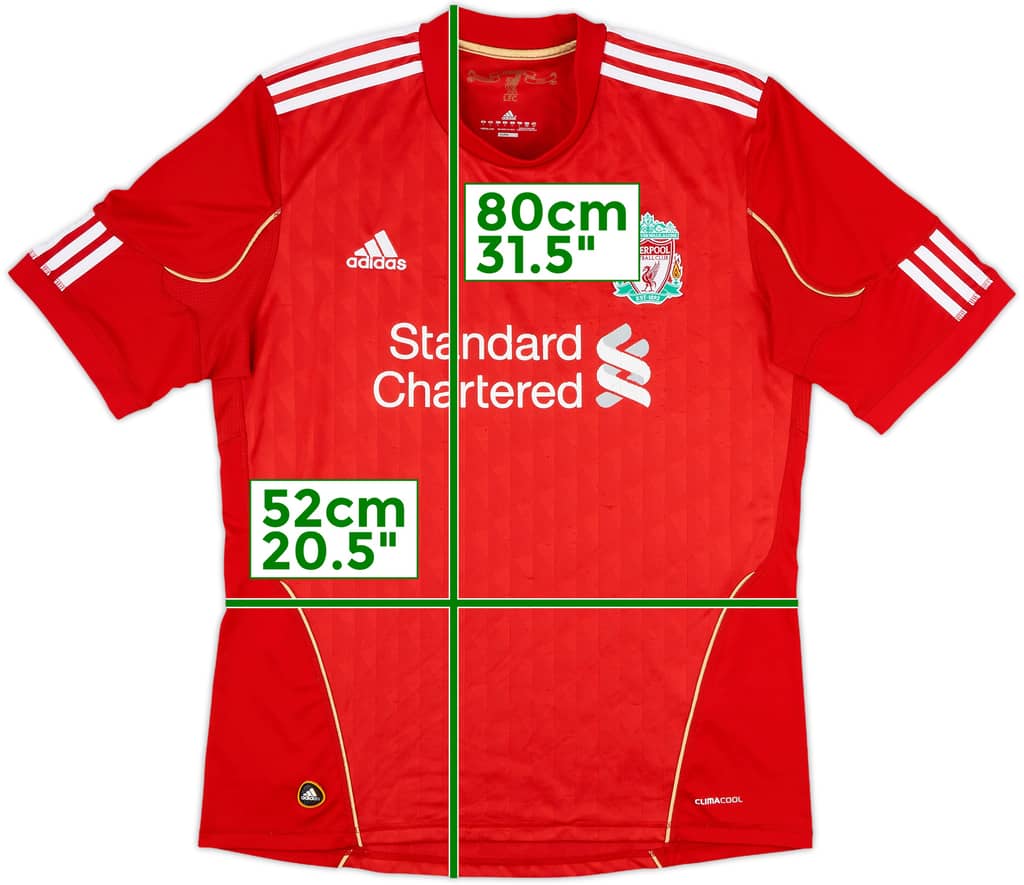 2010-12 Liverpool Home Shirt - 5/10 - (L)